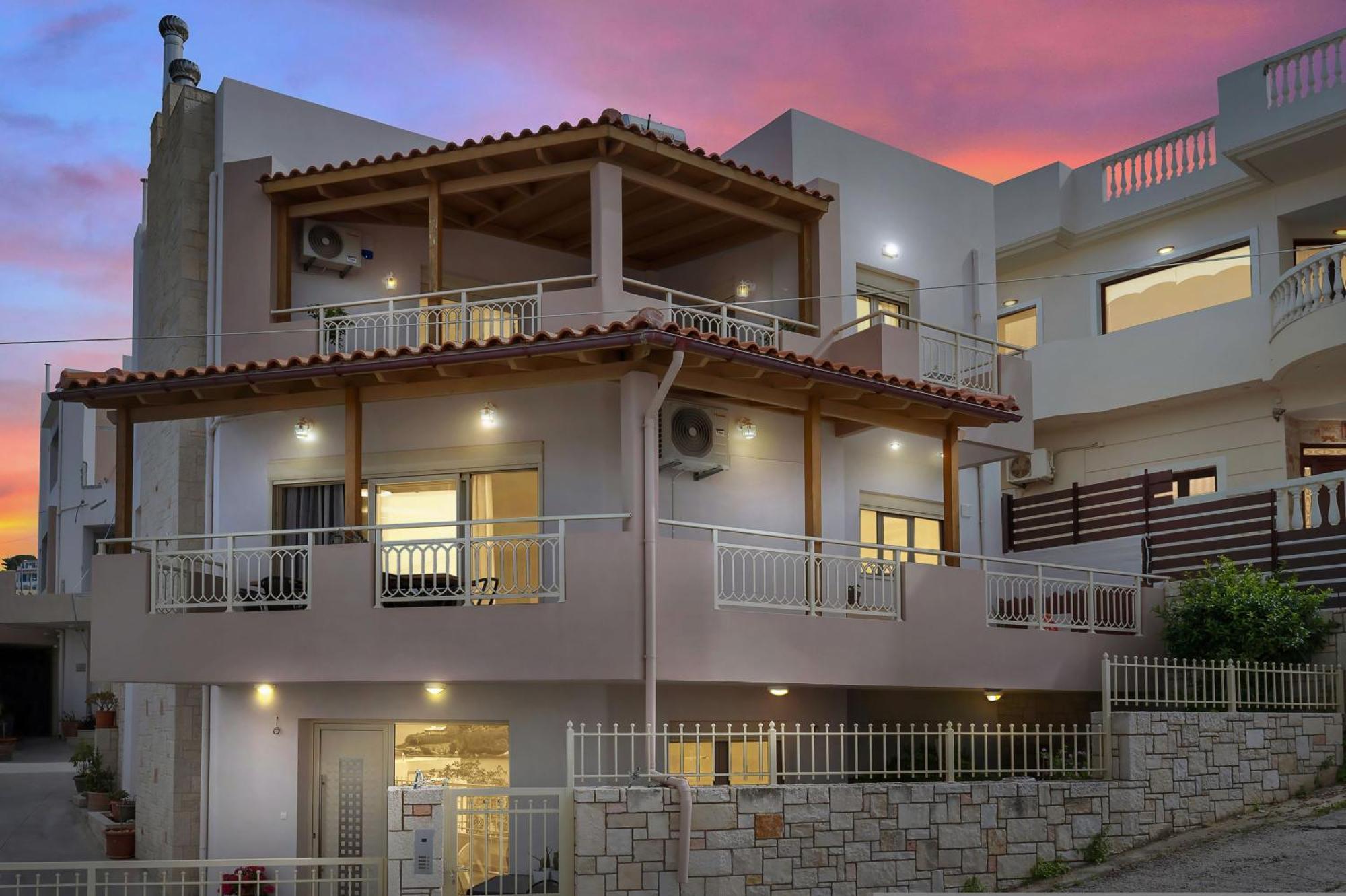 Verkon Villas Seaview Senses Agia Pelagia Exteriör bild